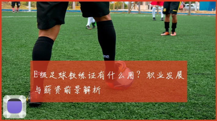 E级足球教练证有什么用？职业发展与薪资前景解析